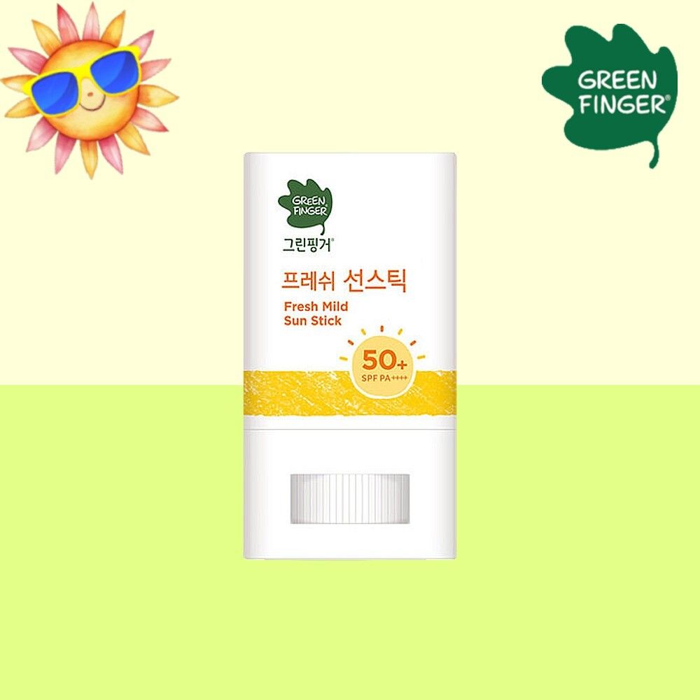 GREEN FINGER绿手指 温和清爽儿童防晒棒户外水上SPF50+PA++++15g