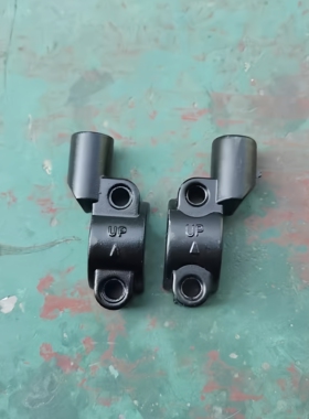 适用 嘉爵摩托车配件 领辰007 LC150T-11A 镜座 镜码 后视镜底座