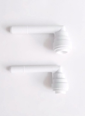 安利益之源净水器配件L型连接管净水机连接管L型管一对滤芯盖专用