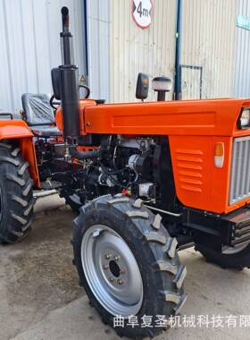 出口热销四轮农用拖拉机4WD拖拉机50HP80HP旋耕起垄播种拖拉机