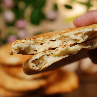 【芮城石子饼10个】饱腹馍石头饼纯手工制作老式正宗/真空包装