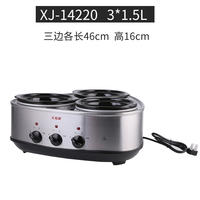 Aigeli stainless steel slow cooker, ceramic high-temperature resistant inner pot, electric stew pot, porridge and soup, health pot, can keep warm thumbnail 4
