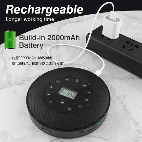 多功能CD随身听，蓝牙CD机，音乐学习机，可爱复读机，胎教语