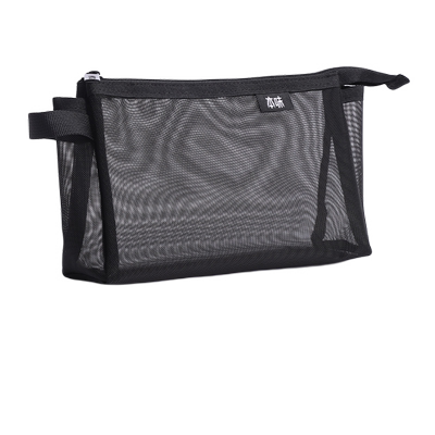 晨光文具透明网纱笔袋大容量