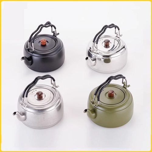 户外烧水壶304不锈钢泡茶壶