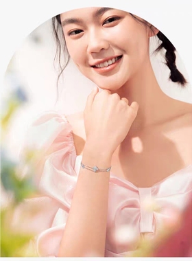 990足银四叶草手链女生小众设计手镯2025新款潮情人节礼物送女友