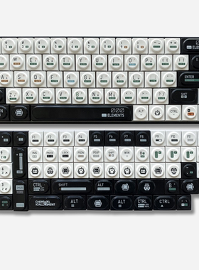 化学01PBT个性玩具积木 7MM高度机械键盘帽 wooting磁轴机械键帽