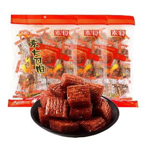 宇仔素大刀肉辣条零食大礼包8090后儿时怀旧麻辣素肉小零食品小吃