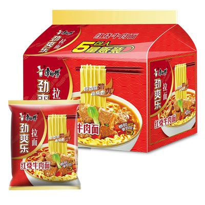 康师傅袋装夜宵速食非油炸方便面