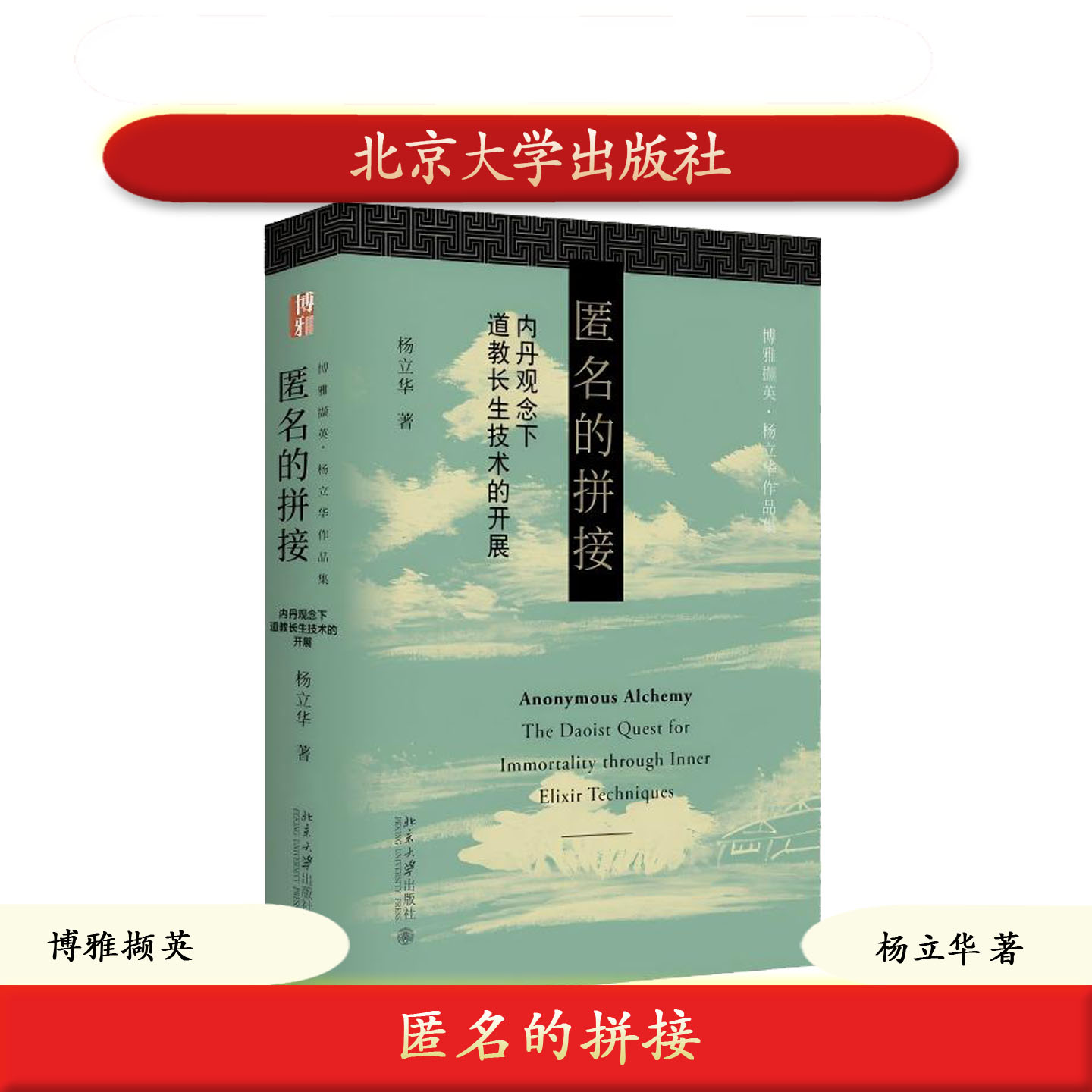 北大社正版 匿名的拼接内丹观念下道教长生技术的开展 博雅撷英杨立华作品集 北京大学出版社 9787301365373