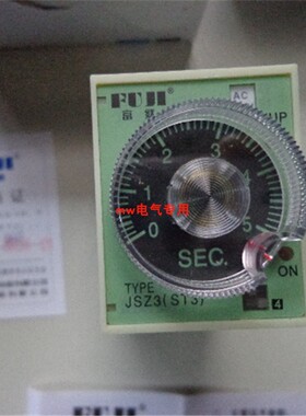 富继时间继电器JSZ3 A-B A-D 220V DC24V ST3P A-A5s 10S 30S 60S