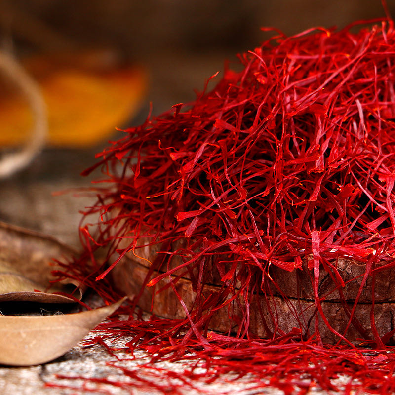 藏红花正品特级西藏官方旗舰店伊朗的功效作用臧红花养生茶西红花