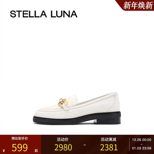 LUNA女鞋 LINKS系列学院风百搭乐福鞋 夏季 百搭BUCKLE 时尚 STELLA