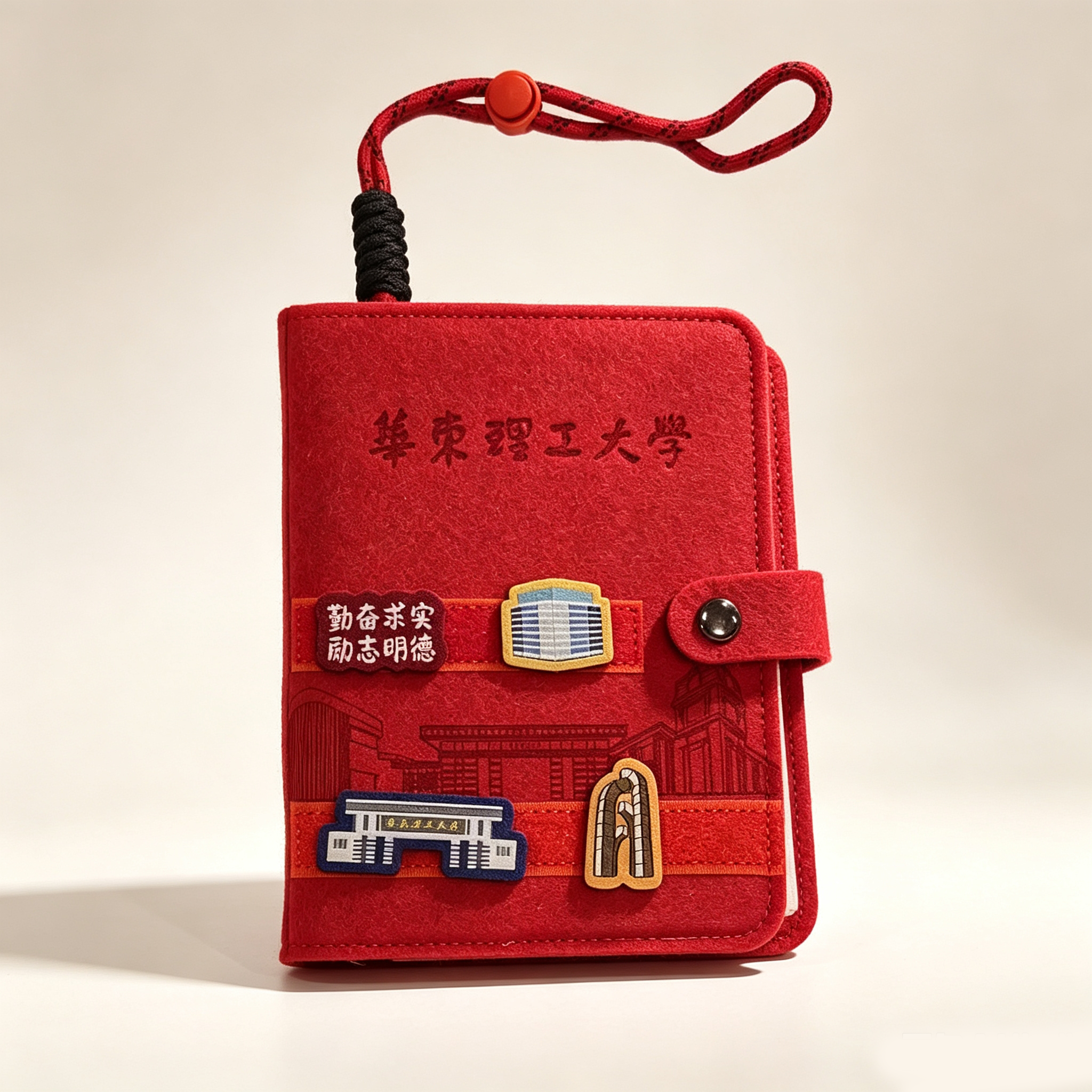 国潮笔记本/油画风盖章本手账本/艺术笔记本/毛毡本手账课/华理上海元素纸雕本上笔记本克林姆特吻梵高莫奈穆夏米罗马蒂斯华理文创