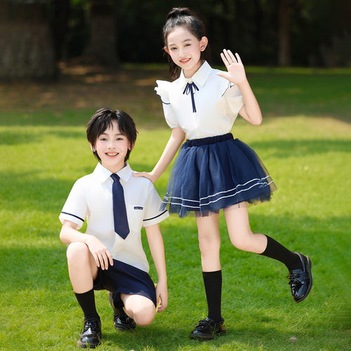 我的科技梦舞蹈服AI机器人科幻梦儿童男女款橘色演出服智能机器人