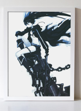 黑岩射手十周年 死亡主宰 动漫二次元周边  海报挂画挂件 装饰画