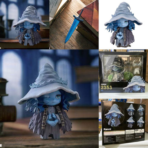 GSC老头游戏粘土人2353尔登法环魔女菈妮可动人偶Q版手办模型摆件
