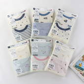 上衣男女童套头秋衣100 出口日单2件装 秋冬儿童纯棉内衣长袖 130