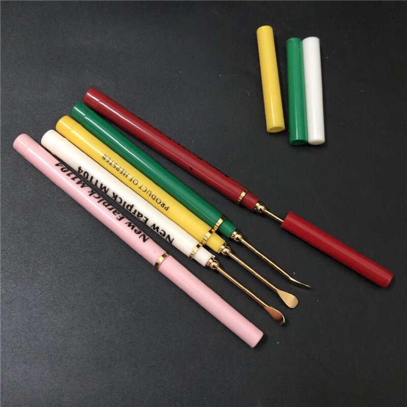包邮 挖耳勺掏耳勺掏耳朵清洁耳屎工具带盖便携掏耳棒