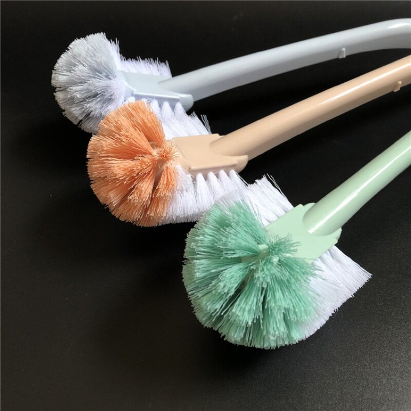 包邮家用马桶刷免打孔洗厕所刷子无死角清洁刷可挂式软毛无死角刷