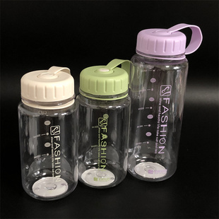 振兴 600ML便携式太空杯400ML儿童水杯带刻度奶粉杯子学生水壶