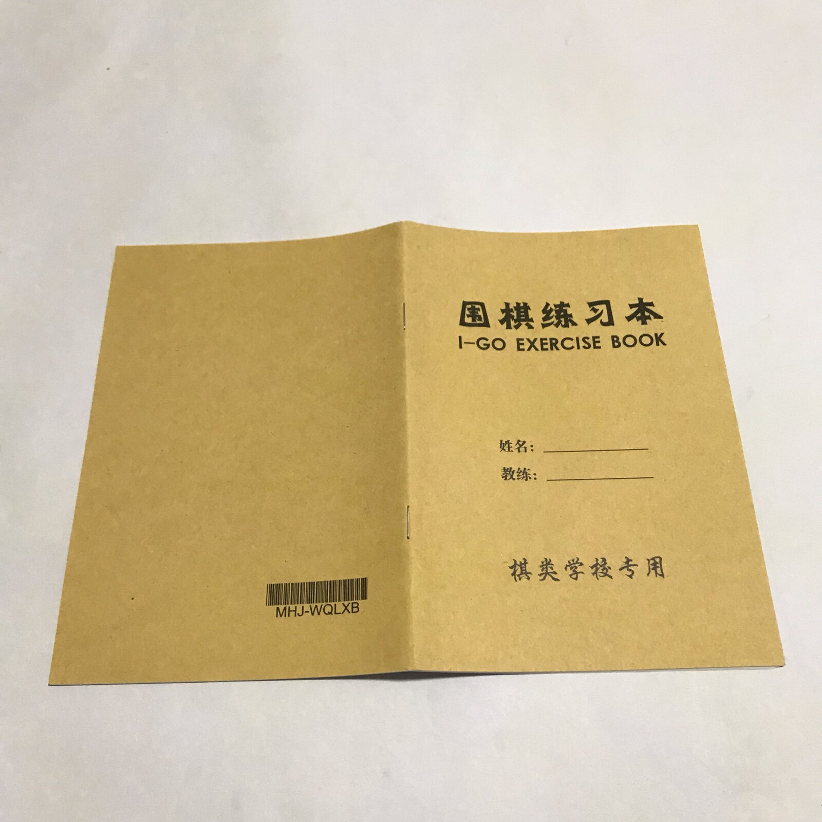 围棋对局记录本练习册围棋残局记录本围棋本20页初学者记录本教学