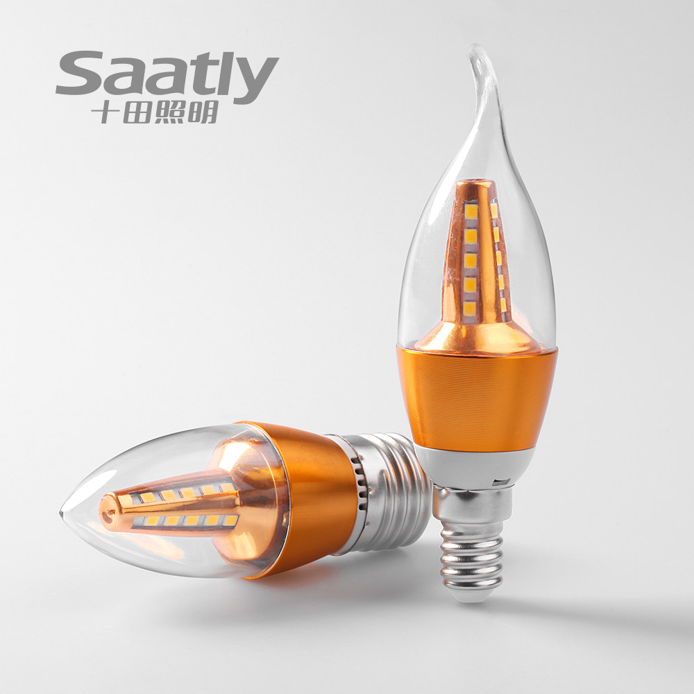 十田照明LED蜡烛吊灯超亮节能