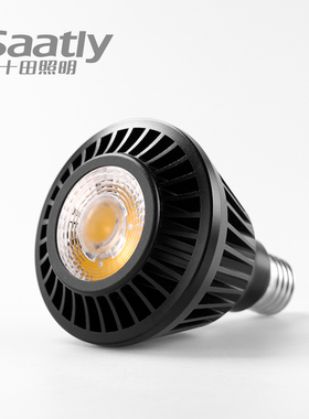 十田led轨道射灯灯泡 PAR30射灯COB高显餐饮酒店工程款  e27螺口