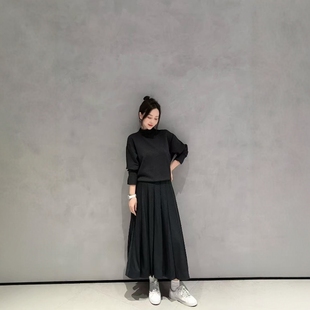 Theory羊毛法兰绒百褶半裙 P0801302