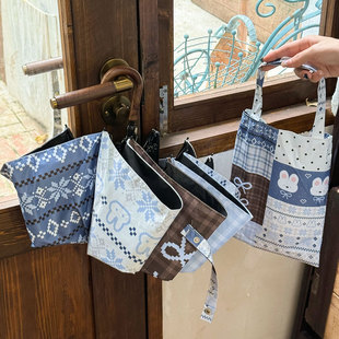 Rosy高颜值晴雨伞防晒防紫外线太阳伞两用女弯钩手动加大折叠遮阳