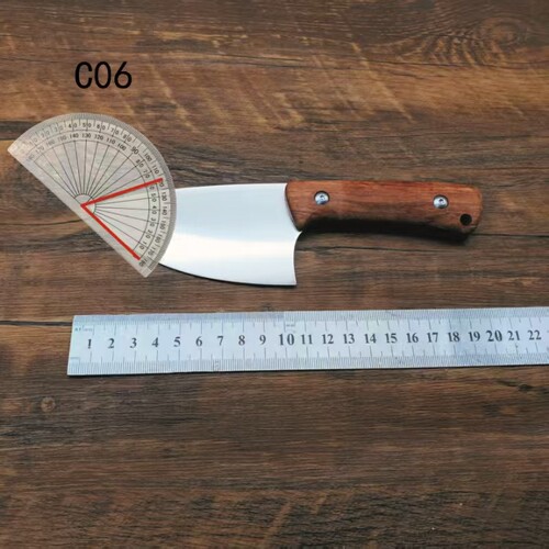 加硬440c多用途半成品小菜刀c06