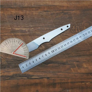 锻打加硬不锈钢半成品刀胚 J13