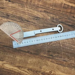 锻打加硬不锈钢环首半成品刀胚b32