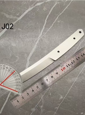 锻打加硬不锈钢 肋叉半成品刀胚 j02
