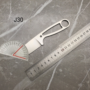 锻打加硬不锈钢 j30 半成品小蚂蚁刀胚