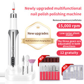 Nail Electric Drill USB Polisher Machine Professional