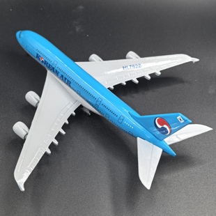 仿真飞机模型波音B777大韩航空B747A380客机礼品儿童摆件玩具航模