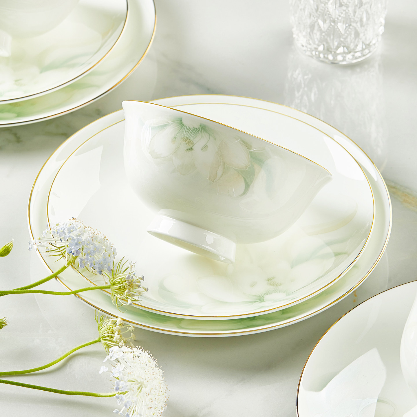 骨瓷碗盘餐具新款2026碗家用高档轻奢高级感精致碗碟单个好看的碗,餐饮具,碗,淘宝优惠券,粉丝福利购,淘宝优惠卷