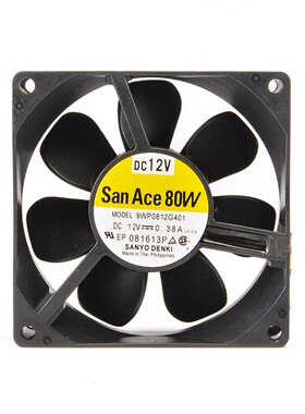 9WP0812G401 IP68 12V 9WP0812H401  Sanyo三洋全防水散热风扇8cm