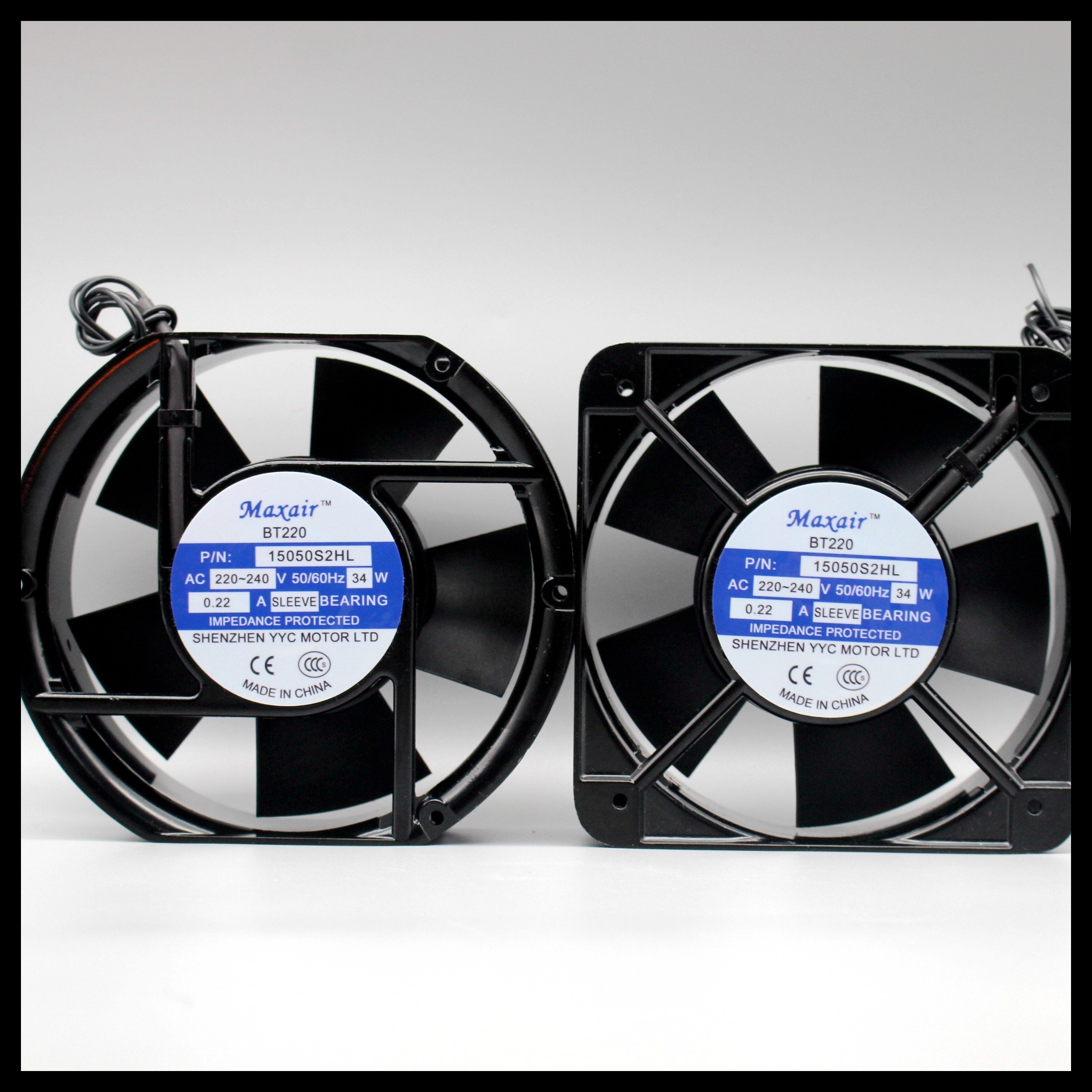 全新Maxair BT15050B2/B1/B3HL 220V/110V/380V 34W交流散热风扇