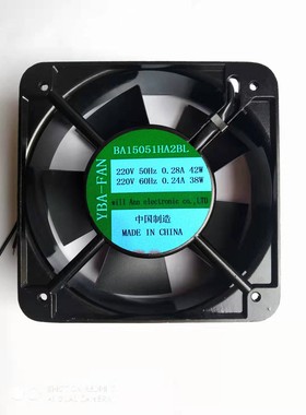 BA18060/1238/15051/17251/20060HA2滚珠电柜工业散热风扇 YBA-FA