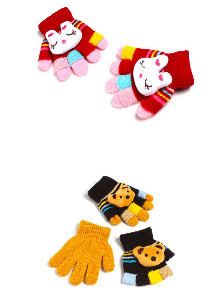Gants pour enfants en acrylique - Ref 2146932 Image 4