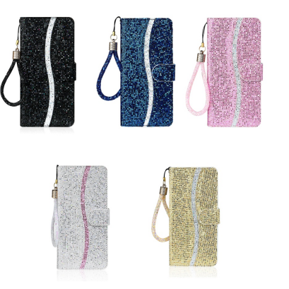 适用 苹果 iPhone 16 pro max 15 pro 14 plus + 13pro max 12 pro 11pro XMS XS X 7 8 新款亮片闪粉皮套