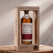 苏格兰洋酒 木盒礼盒装 限量 艾伦1996雪莉25年单桶51.3度威士忌