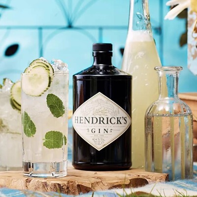 英国进口洋酒HENDRICK'S GIN亨利金酒金汤爵士金酒调酒琴酒