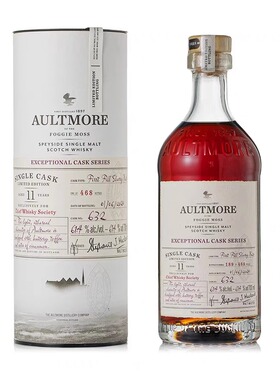 欧摩11年雪莉单桶限量威士忌桶号632 AULTMORE single cask