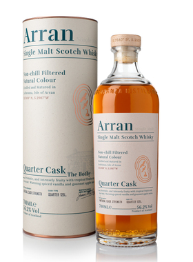 Arran艾伦宝仕1/4原桶强度单一麦芽苏格兰威士忌行货正品56.2%