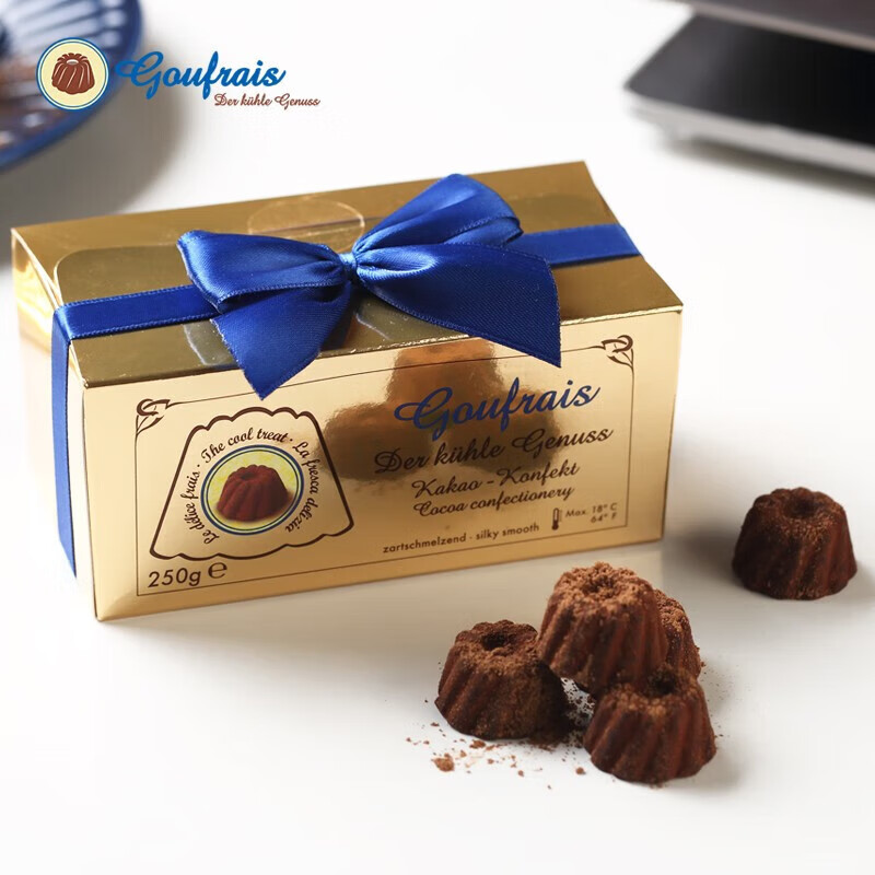 德国进口Goufrais高福瑞斯巧克力礼盒装松露奥斯卡送礼物零食糖果