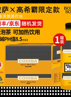 波萨BOLSA苏打水高希霸联名克东天然苏打水地区弱碱水待客送礼