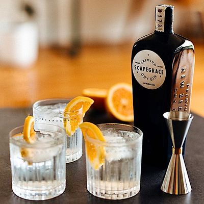 柑橘水果气息 浪侠小批量植物干金酒银版SCAPEGRACE SILVER GIN
